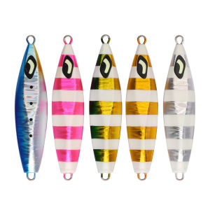 JIGGING PRO 100g 130g 160g Slow Jigging Lure Japan Design Ocean Stinger Wing Lure Metal Jig