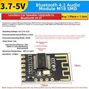 Risym | DIY Wireless HiFi Bluetooth 4.2 Audio Receiver Module