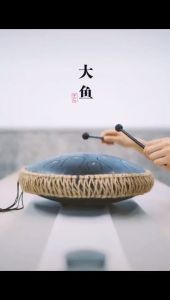 Genuine Hluru HuaShu WangYou Steel Tongue Drum Ethereal Drum 15 tones Percussion Instrument