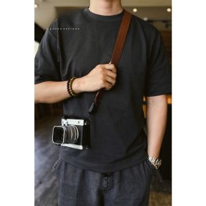 สายสะพายกล้องหนังหนาพิเศษแบบติดเร็ว อุปกรณ์เสริมกล้องสำหรับฟูซิ สonym Leica ดีไซน์ที่แยกตัวออกได้เร็ว