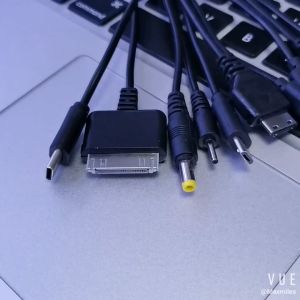 Octopus Cable 10 In 1 USB Mobile Charger Muti-function Pin Charging Cable Wire Charging Line To Multi Plug Charging Cable Portable 10In1 Micro USB 2.0 Version Charger Multifunction Charger Mobile Phone Cable Universal Male To Multi Plug Charger Cable