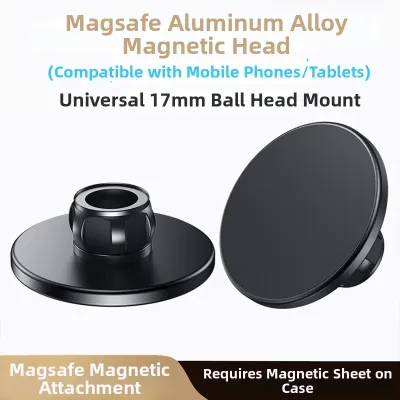 Magsafe Magnetic Adjustable Wireless Charging Car Dashboard Mount 17mm Ball