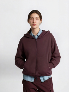 Semir | Fluffy Fleece Oversized Lazy Style Winter New White Hooded Jacket
