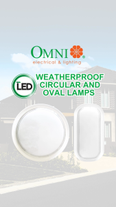 OMNI LED WEATHERPROOF OVAL LAMP - LWOLV2