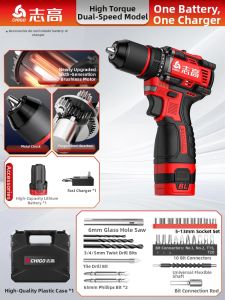 Chigo | Cordless Lithium-ion Drill Driver