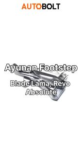 Ayunan Footstep Belakang Blade Lama & Revo Fit & Revo Absolute Bracket Braket Breket Pangkon Dudukan Foot Step