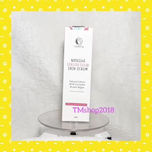 Natasha Skincare Sakura Glow Skin Serum 20 ml by dr Fredi Setyawan Original Sakura Extract AHA Complex Brown Algae Brightening Hydrating Essence Melembabkan Mencerahkan