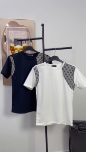 Áo Thun Cổ Tròn HỌA TIẾT Tay Ngắn Vải Cotton Co Giãn 4 Chiều Form Regular Fit - TUTEE