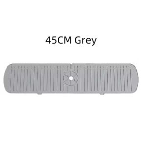 Silicone Faucet Water Catcher MatsKitchen Sink Spill-Proof Drying PadsAnti-Slip Drain and Splash Guard Water Catcher Mat