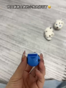 Oldlaiben Voice Control Dog Toy Light Music Whistle Senses Puppies Toy Baby Early Education Interactive Toy