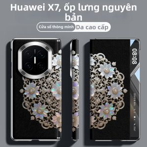 pinsai | Magnetic Foldable Premium Leather Huawei Case