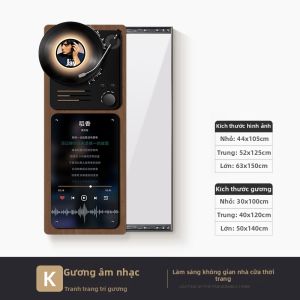 CTYLIGHTZ | Gương Chiếu Toàn Thân Trượt Ẩn Phong Cách Retro