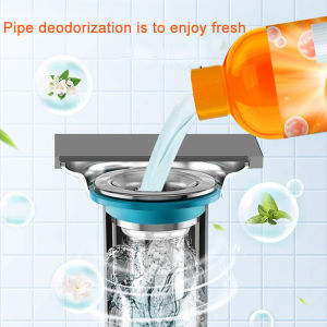 1 second dissolveDrainage Clogged Remover(ORIGINAL) Powerful Clog Remover Pipe dredging agent Toilet Sink and Drain Declogger Solution Dissolves Grease Hair Oil Organic Wastes and Food Residue. Multipurpose Clog Remover for Pipes 600 G