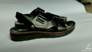 Dép Da Nam Trung Niên Đế Đúc Liền Khối Chịu NướcDép Nam Cao Cấp Dáng Trẻ Trung