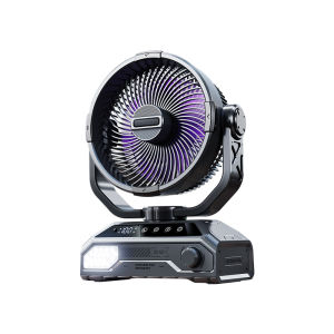 TAFIQ | Portable Rechargeable Outdoor Camping Fan Ultra Long Battery Life USB Vehicle Camping Fishing Tent Cooling Mobile Air Conditioner Fan