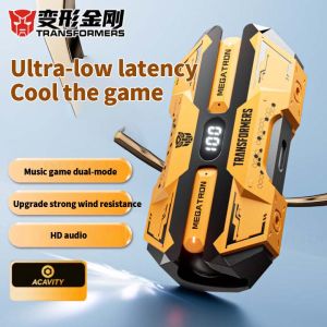 TRANSFORMERS TF-T51 Wireless Earphones Bluetooth Low Latency Gaming Earbuds Long Endurance HIFI Surround Sound Music Headphones