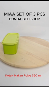 Paket Hemat Miaa set 3 -Kotak Bekal Botol - Bunda Beli Shop