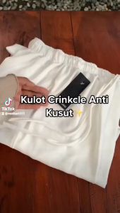 Celana kulot CRINKLE /Celana kulot wanita bahan CRINKLE AIRFLOW /Celana kulot loose wanita sehari hari