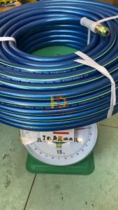 Dây phun áp lực S-CROCODILE (6.5mm vs 8.5mm x 50m) 5 lớp  2 lớp bố  3 lớp PVC. Bảo hành phù nổ 1 Năm