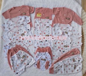perlengkapan bayi baru lahir 30pcs baju set bayi seri dasty(SNI)