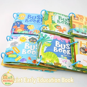 Sách Bóc Dán Busy Book Đa Chủ Đề | Dùng Nhiều Lần Giúp Bé Vừa Chơi Vừa Khám Phá Kiến Thức Thế Giới Xung Quanh Sinh Động
