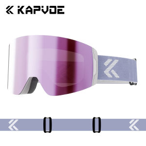 Kapvoe | KAPVOE New Outdoor Photochromic Ski Goggles Magnetic Anti-fog Ski Glasses Winter Sports Skiing Snowboard Men Women UV400 Snow