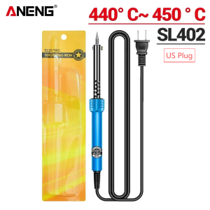 ANENG | ANENG SL402 Electric Soldering Iron Temperature 450℃ 60W Electric Soldering Iron Welding Solder Repair Tool