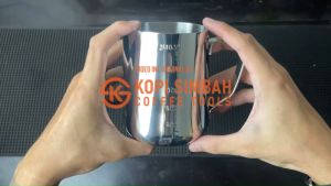 Milk Jug Latte Art Coffee 600 ml Stainless Steel Gelas Milkjug Pitcher Frothing Foaming Kopi Susu Cappuccino