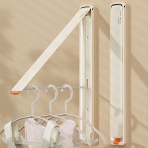 Invisible Wall Mounted Folding Clothes Rack