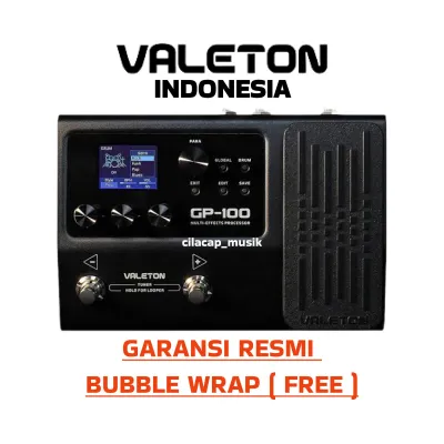 VALETON GP100 EFEK GITAR VALETON GP 100 EFEK GITAR ELEKTRIK EFEK BASS