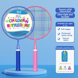 361° | Durable Childrens Badminton Rackets Set