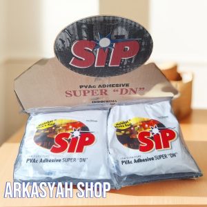 LEM PUTIH SIP DN 600GRAM SUPER MELEKAT CEPAT KERING 2 PCS (LEM SUPER LENGKET LEM SUPER KUAT LEM SERBAGUNA)