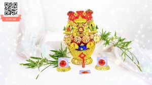 Tháp tỏi ông địa thỏi vàng phát tài - TỎI CÁT TƯỜNG