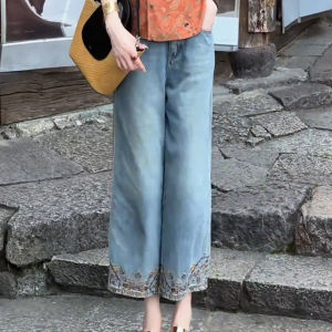 YOUFAN | Vintage Chinese Style Loose Slim Fit Blouse