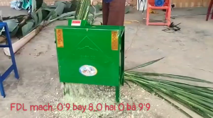 Máy băm cỏ chuối lát làm thức ăn cho trâu bò 11kw