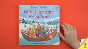 !!!New!!! Usborne Animal Orchestra plays Bach Beethoven Mozart Tchaikovsky - Usborne Sound Book