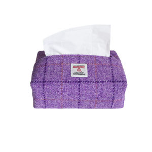 Harris Tweed Woolen Tissue Box Coffee Table Living Room Storage High End Luxury Sensation Nordic Style Organizer Box