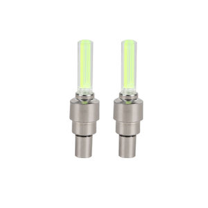2Pcs Neon Bike Spoke Lights Bicycle LED Light Tire Valve Cap Flashlight Wheel Spoke Lightweight Car Motorcycle Accessories