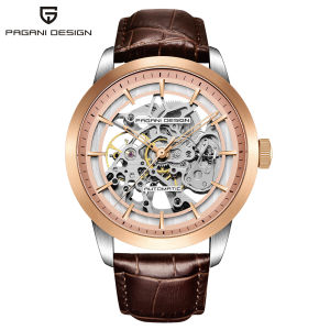 Pagani Design | 2026Pagani design 43MM mens watches fashion hollow mechanical mens watch automatic watches for mens top Hardlex leather reloj