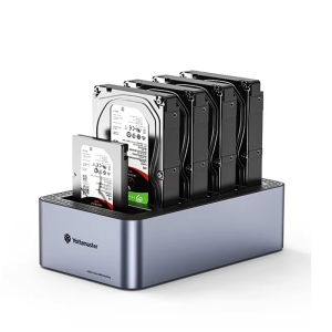 Yottamaster | Multi-Bay Mobile Hard Disk Box with 3.5-inch Base Copying Function