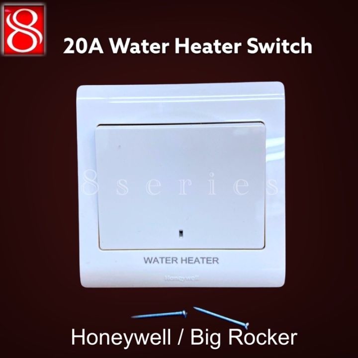 Mk /Clipsal 20A / Honeywell Button/ Big Rocker button Water Heater