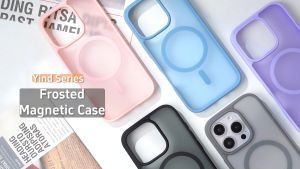 Ốp lưng sạc từ tính dành cho iPhone 16 Promax/ 16 Pro/ 16 Plus/ Iphone 16 Dux Ducis Yind Series Chống Vân tay chống sốc_ Hàng chính hãng