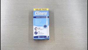 Dụng cụ lấy ráy tai Clinere EARWAX CLEANERS an toàn nhẹ nhàng giảm ngứa loại bỏ ráy tai tích tụ của Mỹ - tách lẻ