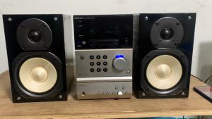 bán Bộ dàn nghe nhạc Onkyo FR - B7 loa D - N8 hát cực hay Hàng về nguyên bản nguyên zim sài điện 110v.