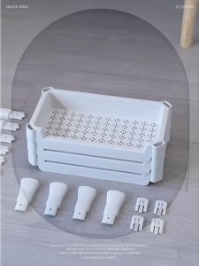 Kệ Để Đứng Đa Tầng Nhựa Cho Bếp Và Phòng Tắm