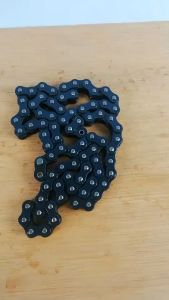 35723 โซ่ลำเลียงข้างหัวเกี่ยว#50 DC70G 81L ASSY CHAINAUGER (077-4930-0T) อะไหล่รถเกี่ยว ยี่ห้อ FARMTECH