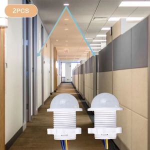 Light Motion Sencor Switch AC 220V 110V PIR Movement Detector Automatic 30s Delay for Lamp Presence Sensor Hallway Aisles Garage