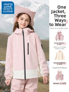 JEANSWEST SPORT | Warm Insulated Girls Outerwear 3-in-1