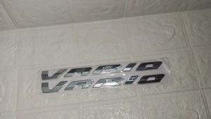 Emblem Vario 160 New Emblem Sticker Stiker Vario 160 Logo Timbul Vario 160 Set Silver