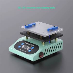SK-H1 Large & SK-H2 Mini Preheating Platform for Motherboard Repair 30-260°C Temp Digital Thermostat Aluminum & Stone Insulation